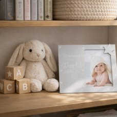 FS827-GR: Grey Wooden Photo Frame